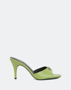 Women L'INTERVALLE Absolute Green Leather