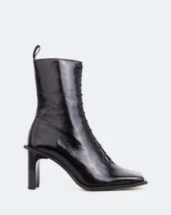 Women L'INTERVALLE Adaline Black Leather