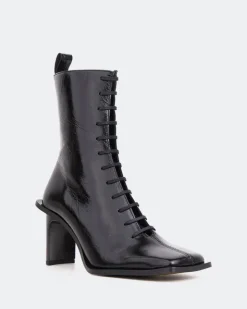 Women L'INTERVALLE Adaline Black Leather