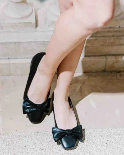 Women L'INTERVALLE Admiralty Black Leather