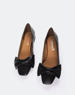Women L'INTERVALLE Admiralty Black Leather