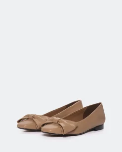 Women L'INTERVALLE Admiralty Camel Leather