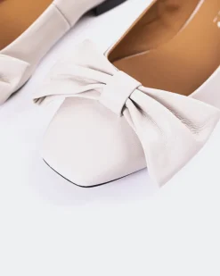Women L'INTERVALLE Admiralty Off White Leather