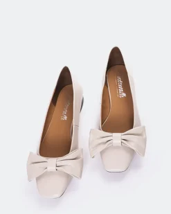 Women L'INTERVALLE Admiralty Off White Leather