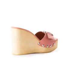 Women L'INTERVALLE Adore Pink Leather
