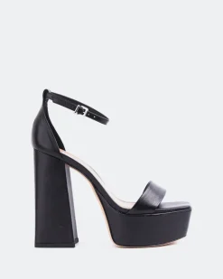Women L'INTERVALLE Adriene Black Leather