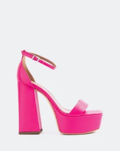 Women L'INTERVALLE Adriene Fucshia Leather