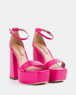 Women L'INTERVALLE Adriene Fucshia Leather