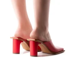 Women L'INTERVALLE Aglaia Red Leather