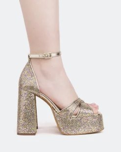 Women L'INTERVALLE Agua Multi Sequins/Pail.Multi