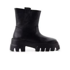 Women L'INTERVALLE Alaska Black Leather