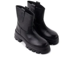 Women L'INTERVALLE Alaska Black Leather