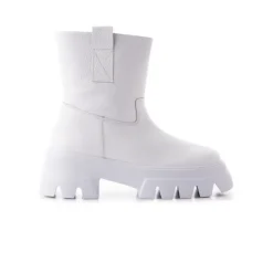 Women L'INTERVALLE Alaska White Leather