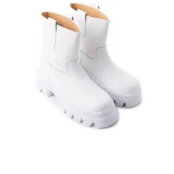 Women L'INTERVALLE Alaska White Leather