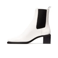 Women L'INTERVALLE Albans White Leather