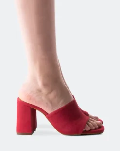 Women L'INTERVALLE Aliados Red Suede