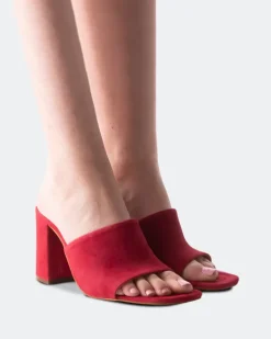 Women L'INTERVALLE Aliados Red Suede
