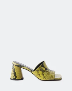 Women L'INTERVALLE Alyki Lime Snake