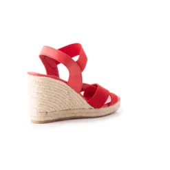 Women L'INTERVALLE Americana Red Leather