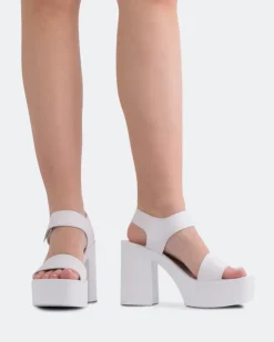 Women L'INTERVALLE Amical White Leather