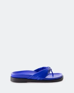 Women L'INTERVALLE Aminta Royal Blue Leather