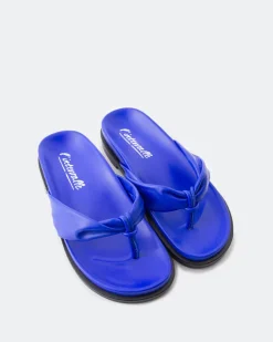 Women L'INTERVALLE Aminta Royal Blue Leather