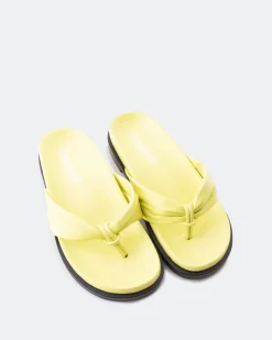 Women L'INTERVALLE Aminta Yellow Leather