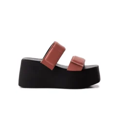 Women L'INTERVALLE Amore Pink Leather