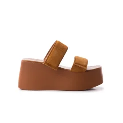 Women L'INTERVALLE Amore Tan Leather