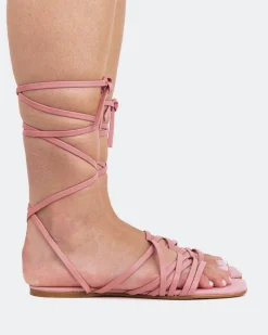 Women L'INTERVALLE Aperol Pink Leather