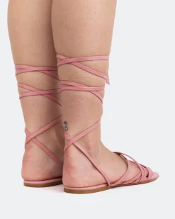 Women L'INTERVALLE Aperol Pink Leather
