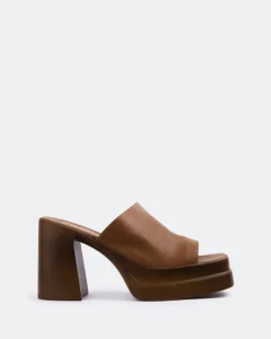 Women L'INTERVALLE Aprilia Tan Leather