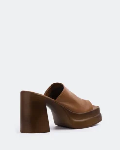 Women L'INTERVALLE Aprilia Tan Leather