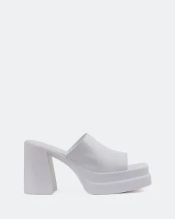 Women L'INTERVALLE Aprilia White Leather