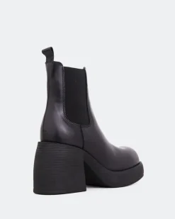 Women L'INTERVALLE Arthur Black Leather