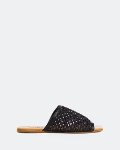 Women L'INTERVALLE Artois Black Rafia