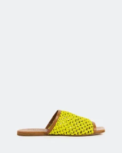 Women L'INTERVALLE Artois Yellow Rafia