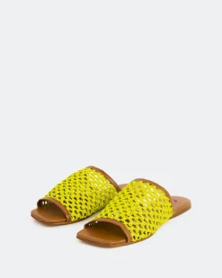 Women L'INTERVALLE Artois Yellow Rafia