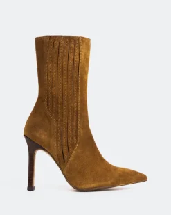 Women L'INTERVALLE Aurelia Brown Suede