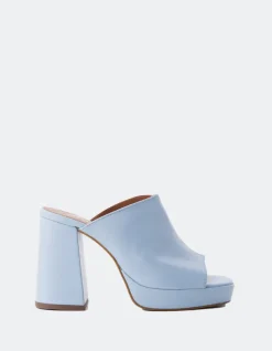 Women L'INTERVALLE Avenida Light Blue Leather