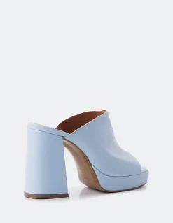 Women L'INTERVALLE Avenida Light Blue Leather