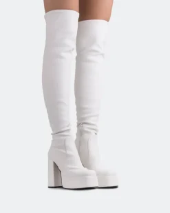 Women L'INTERVALLE Azalea White Stretch