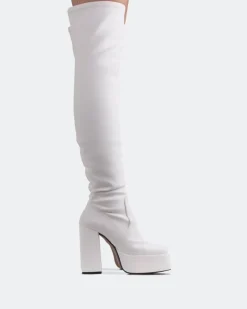 Women L'INTERVALLE Azalea White Stretch