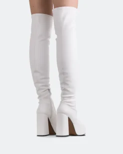 Women L'INTERVALLE Azalea White Stretch