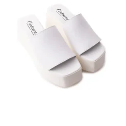 Women L'INTERVALLE Bae White Leather