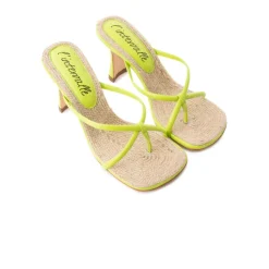 Women L'INTERVALLE Baikal Lime Leather