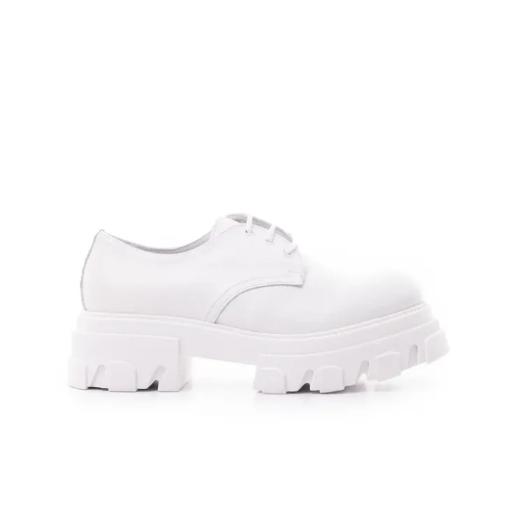 Women L'INTERVALLE Baku White Leather