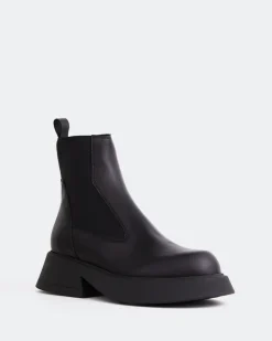 Women L'INTERVALLE Balvin Black Leather