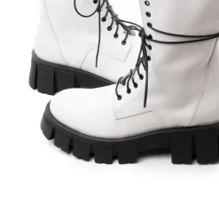 Women L'INTERVALLE Bangkok White Leather