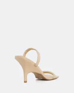 Women L'INTERVALLE Barbuda, Camel Leather/Cuir Chameau